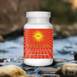 PCI Freedom Herbal Remedy by Dr. Omar Amin – All-Natural GI Detox & Toxin Cleanse, Supports Regularity and Overall Wellness – 60 Capsules
