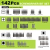 YOUGFIN Screwdriver Bit Set 142 Pieces, Chrome Vanadium Steel Driver