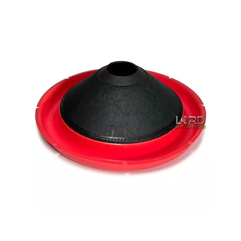 Lord of Bass 18" Mega Roll Subwoofer Speaker Cone Red