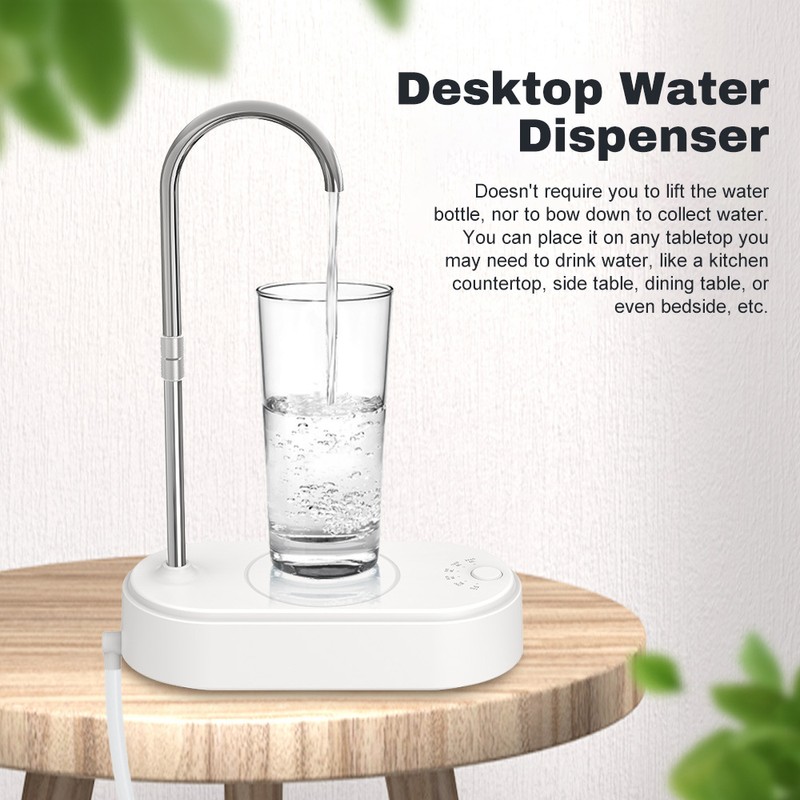 Desktop Water Bottle Dispenser Countertop Water Bottle Pump for 5