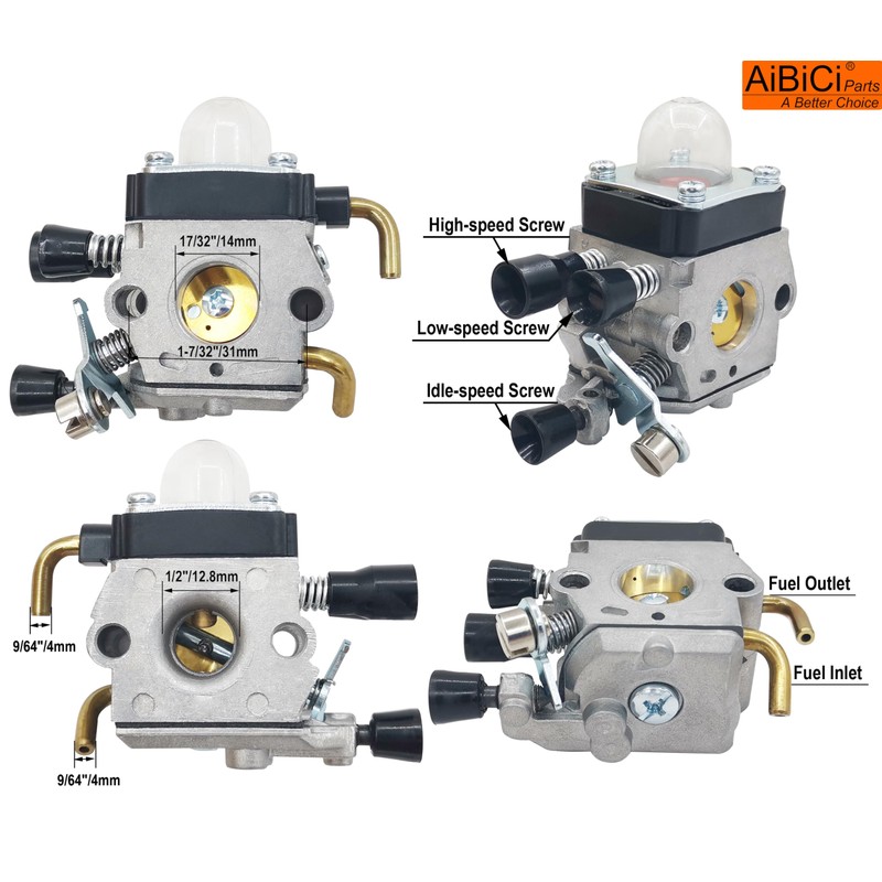 C1Q-S97 FS38 FS55R Carburetor for Stihl FS55 FS45 FS46 KM55