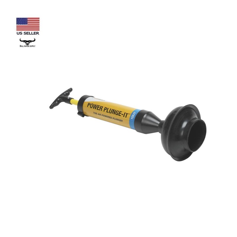 Cobra 300 Power Plunge-It Air & Water Powered Toilet Plunger