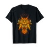 Mechanical Steampunk Owl. T-Shirt