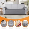 VANSOFY Couch Cover, Waterproof Sofa Covers Washable Slipcover Furniture Protector