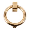 Dart Ring Cast Brass Door Knocker 118mm x 101mm -