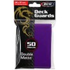 BCW Deck Guard Double Matte Sleeves - Purple