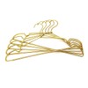Koobay Clothes Hangers, 16.5" Metal Gold Suit Coat Hanger with