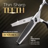 Fagaci Thinning Shears for Hair Cutting 6" Razor-Sharp, Hair Thinning