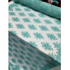 Divastyletextiles Aqua Beaded Lace Fabric by the Yard Floral Embroidery