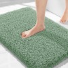 Yimobra Luxury Fluffy Bathroom Rugs, Super Elastic Soft Thick Plush
