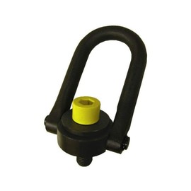 Actek 46104 Safety Swivel Hoist Ring | 3/8 Inch U-Bar Diameter | 5/16” - 18 Thread Size | 0.54-Inch Thread Protrusion | 800 Lb. Rated Load | Aircraft Quality Alloy