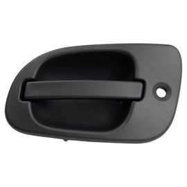 TRQ Front Right Exterior Door Handle Black Passenger Side Compatible with 2012-2018 Freightliner 108SD 2012-2019 114SD 2008-2017 Cascadia 2008-2011 M2 106 2010-2011 M2 112 2014-2018 S2G