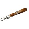 HERBE Glitter Initial Leather Key Chain Choose Your Initial Made
