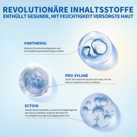 RAZUYEN Anti Rötungen Creme Gesicht, Für empfindliche und gerötete Haut, Mit Hyaluronsäure, Panthenol und Ceramide, RednessControl Beruhigend Feuchtigkeitscreme, Ohne Duftstoffe, 50 ml