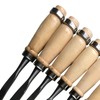 Wood Carving Chisel Set Polished Comfortable Hand Feel Practical Portable