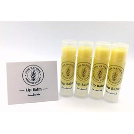 ZZYBIA Homemade Skincare Products Adhesive Labels Stickers for Lip Balm Handcream Candle Container Tubes 20pcs (T Lip Balm - Clear Vinyl - Leaf)