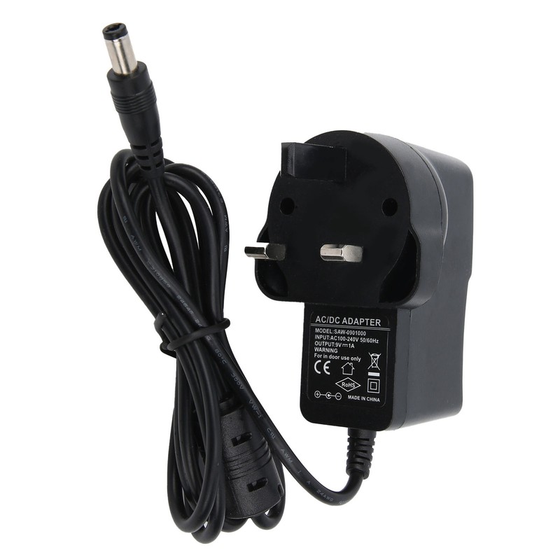 Effect Pedal Power Supply Adapter 9V 1A for Electric Guitar
