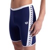 ARENA Men's Performance Icons Solid Swim Jammer Navy/White
