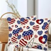 Fukeen 2 Pack Independence Day Pillow Covers 22 x 22