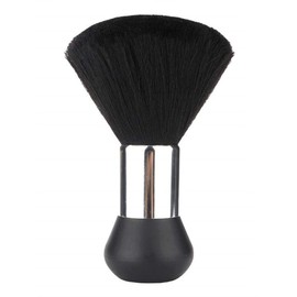 Fokmuaex Professional Salon Dust Brush for Hairdressers - Soft Nylon Bristle Brush for Neck Hair Removal, Nail & Beard Cleaning - Home Use Grooming Tool（1pcs）