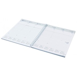 2025 Ambassador 13 Month Desk Insert Diary Refill/Insert White Paper (ORJ-White)