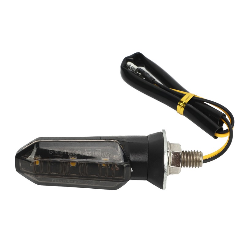 4Pcs Motorcycle LED Turn Signal Lights Mini Front Rear Indicator