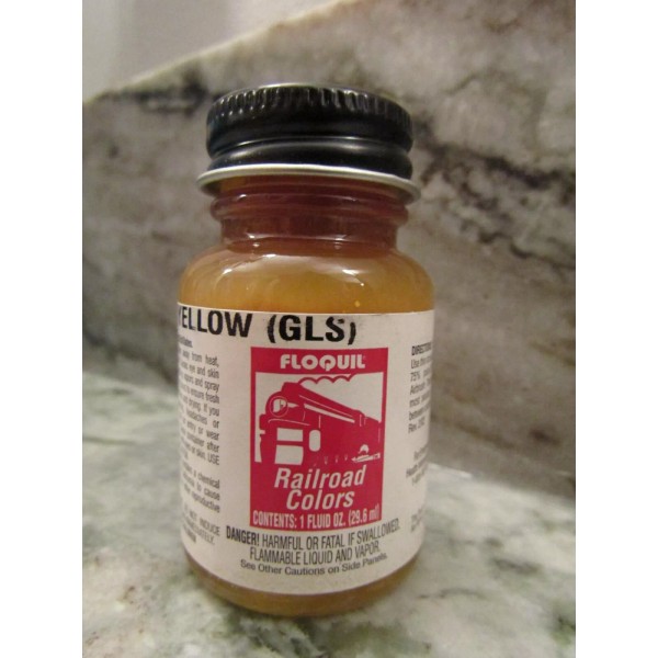 FLOQUIL RAILROAD COLORS MODEL PAINT by TESTORS - 1oz 1