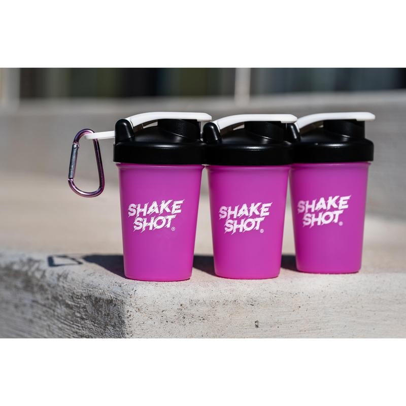 Shake Shot Multi Pack - Mini Pre-workout Shaker Bottle -