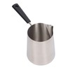 Coffee Milk Frothing Pitcher Cup 304 Stainless Steel Long Handle