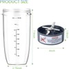 New Blender Cup and Blade Replacement Parts 32oz Cup and