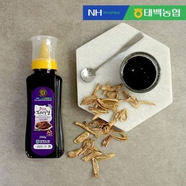 Deo Joeun Food 태백농협 깊고 진한 5년근 도라지청 280g x 3병 Taebaek Agricultural Cooperative Deep and Rich 5-Year-Old Bellflower Extract 280g x 3 Bottles