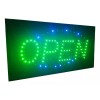 Anuncio Luminoso Open Close 2 En 1 Letrero De Luz