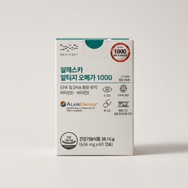 메디포스트 알래스카 알티지 오메가 1000 60정 1개 1개
