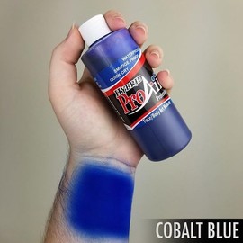 ProAiir Face and Body Painting Makeup - 4oz (120ml) Cobalt Blue