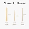 ZIZUSS Wooden Waxing Sticks for Hard Wax Medium, 100pcs -