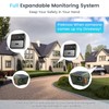Chtoocy 1/2 Mile Long Range Solar Wireless Driveway Alarm Outdoor