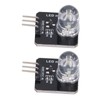 10Pcs LED Module 10mm 3.3V‑5V Decorative Light Board Chip Bulb