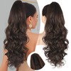 Ponytail Extension 24 Inch Claw Clip in Ponytail Extension for