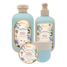 Kit Para Cabello Yuya Con Colágeno+biotina 100% Natural 3pz
