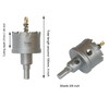 JIECHENG 1-7/8 inch Hole Saw for Metal and Steel, 48mm