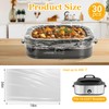 30 Count Electric Roaster Liners, Fits 16, 18, 22 Quart