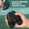 12x30 Compact Binoculars for Adults and Kids, High Power Lightweight