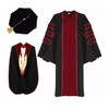 Ariro Unisex Deluxe Doctoral Graduation Gown and Doctoral Hood 8