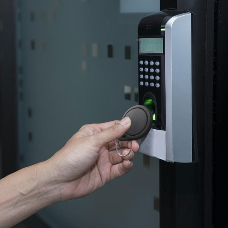 13.56MHz Writable Key Fob Tag 100pcs Rewritable 4-Byte UID Smart