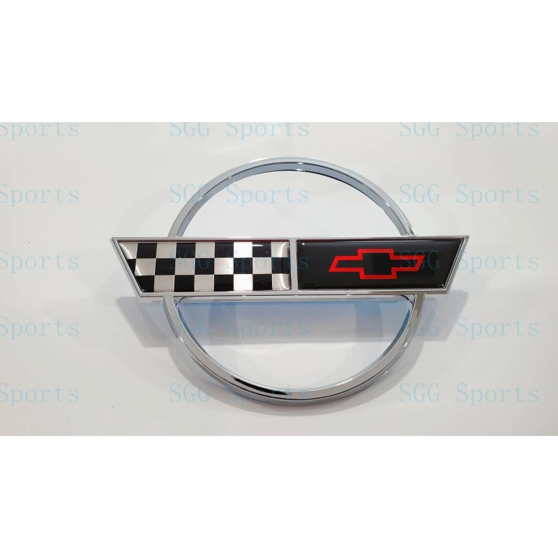 AUTO 1PC 1984-1996 C4 Corvette Chrome Rear Gas Lid Only