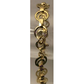 SETA Vintage SETA 6.5” Gold Tone Chain Bracelet