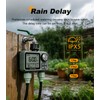 Kenkor Sprinkler Timer 2 Zone, Water Timers for Garden Hose,