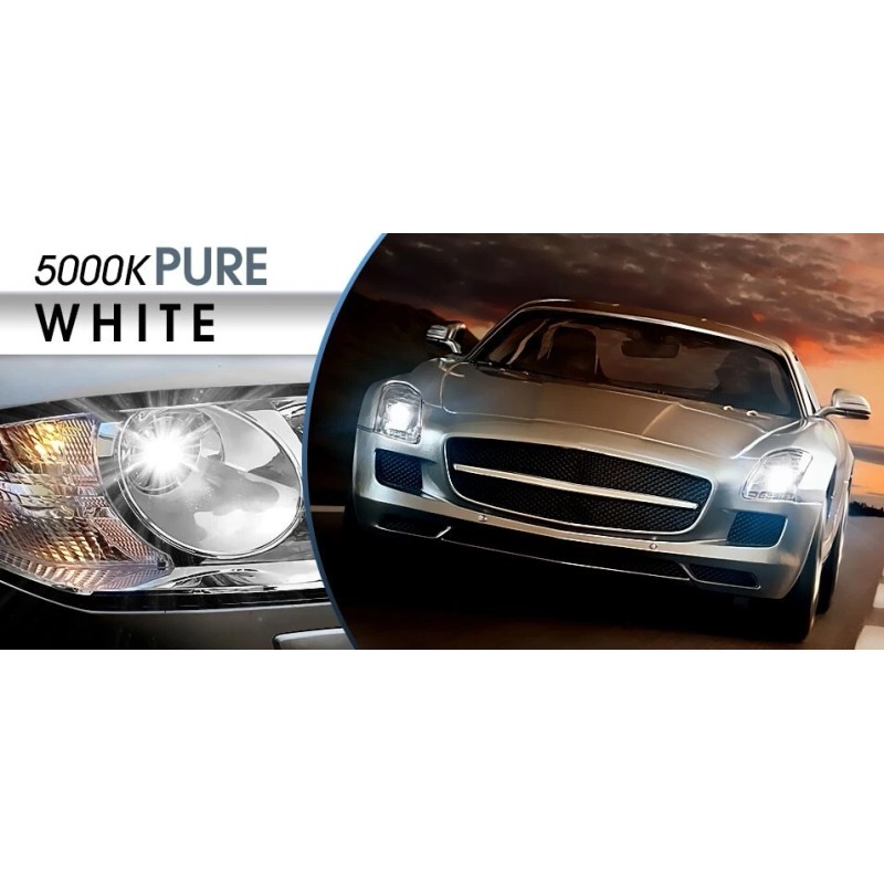 HID 9006 and 9005 HID Bulbs Pair Set of 4