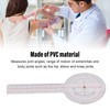 Orthopaedic Use Goniometer 360° Physical Therapy Angle Protractor Ruler for