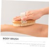 Outanaya Natural Bristle Dry for Exfoliation Soft Bristle Bath Brush